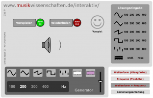 elektronische Klänge (Screenshot)