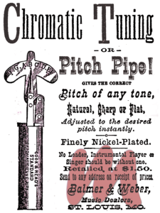 Chromatic Tuning or Pitch Pipe