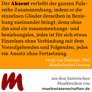 Akzent (Dommer 1865)