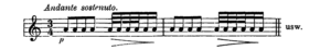 Tamburin, Notation Berlioz