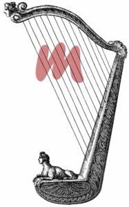 thebanische Harfe (nach Forkel)