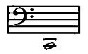 Horn, Notation des tiefsten Tons
