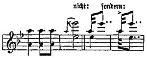 Akkord-Vorschlag - Ausnahme (Schubert)