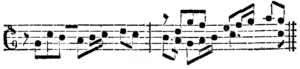 Nachahmung, Beispiel 1 (Koch 1807)