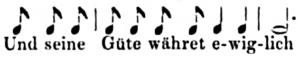 Achtel im Gesang (Dommer 1865)