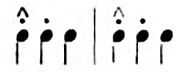 Akzente Dreivierteltakt (Dommer 1865)