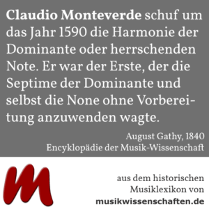 Monteverdi (Gathy 1840)