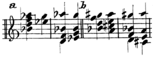 Enharmonische Ausweichung (Gathy 1840)