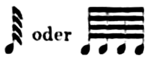 Vierundsechzigstel (Dommer 1865)